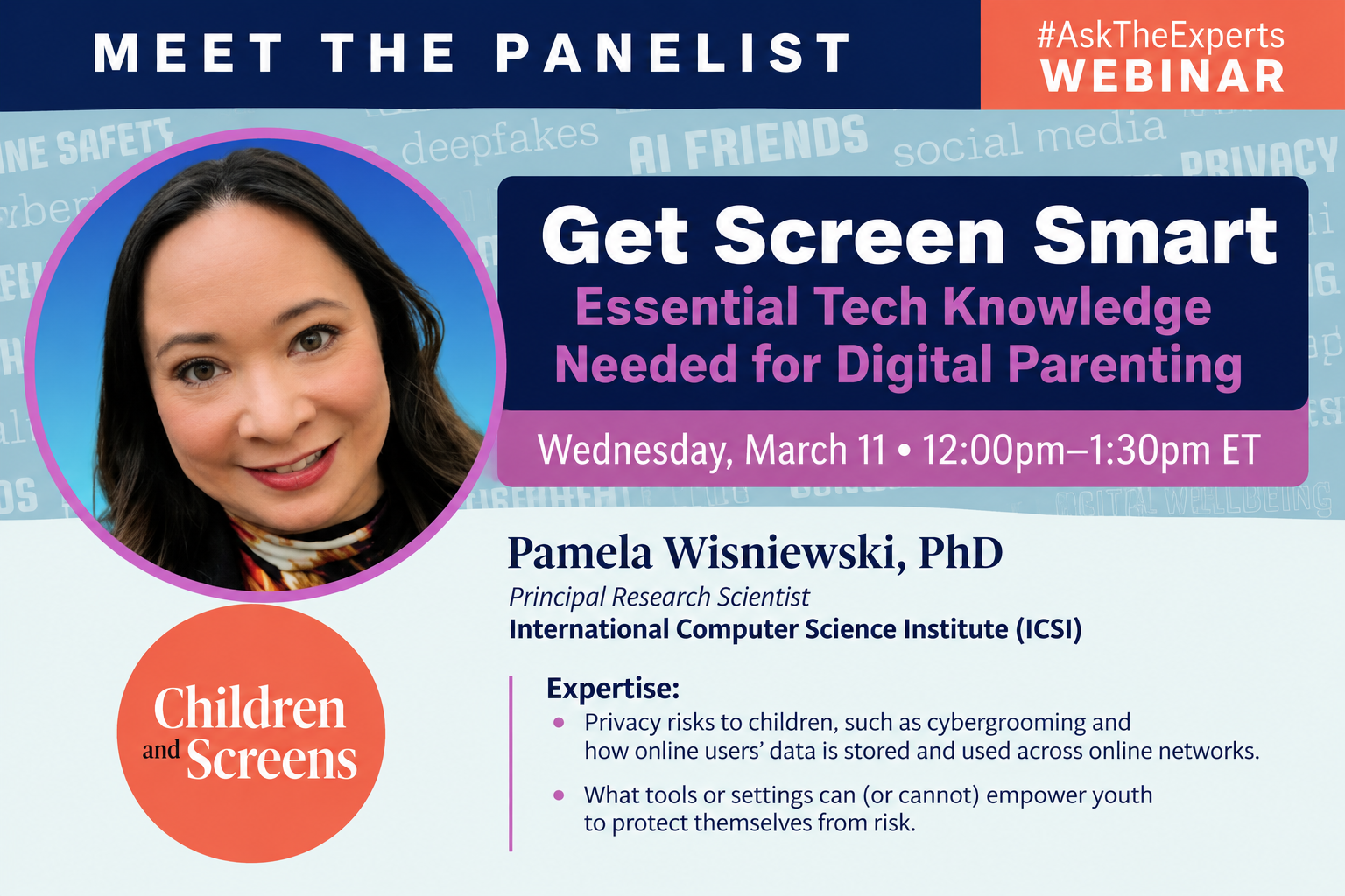 Wisniewski at Children & Screens
